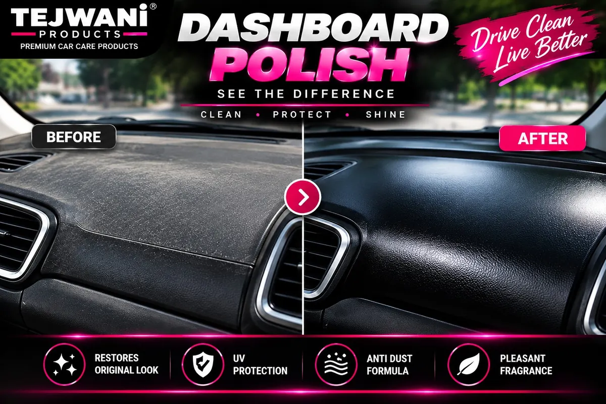 Tejwani Dashboard Polish Before and After Result