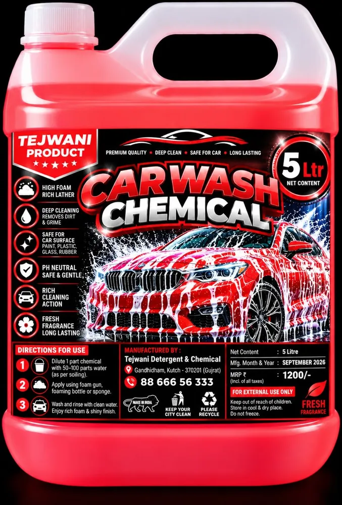 Tejwani Car Wash Chemical 5 Litre