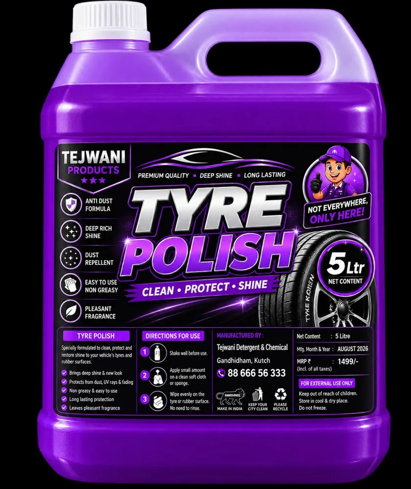 Tejwani Tyre Polish 5 Litre